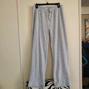 Karen Neuburger Grey Wide Leg Sweatpants